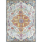 Livabliss Harput Updated Traditional Medallion Area Rug
