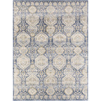 Livabliss Indigo Arts & Crafts Medallion Area Rug