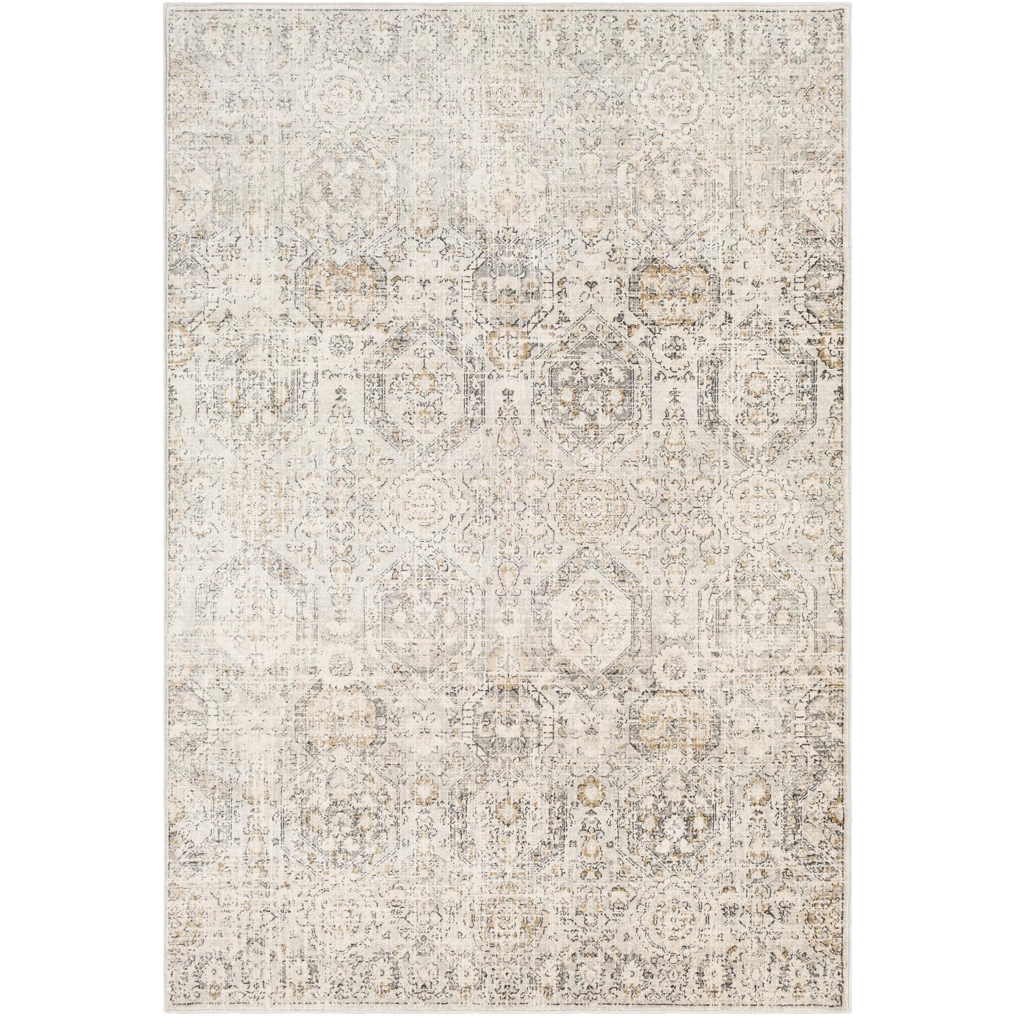 Livabliss Indigo Arts & Crafts Medallion Area Rug