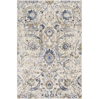 Livabliss Indigo Updated Traditional Medallion Area Rug