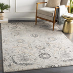 Livabliss Indigo Updated Traditional Medallion Area Rug