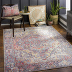 Livabliss Iris Updated Traditional Medallion Area Rug