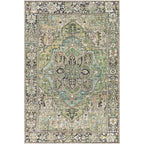Livabliss Iris Updated Traditional Medallion Area Rug