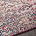 Livabliss Iris Updated Traditional Medallion Area Rug