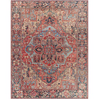 Livabliss Iris Updated Traditional Medallion Area Rug
