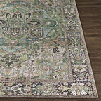 Livabliss Iris Updated Traditional Medallion Area Rug