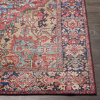 Livabliss Iris Updated Traditional Medallion Area Rug