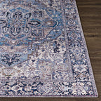 Livabliss Iris Updated Traditional Medallion Area Rug