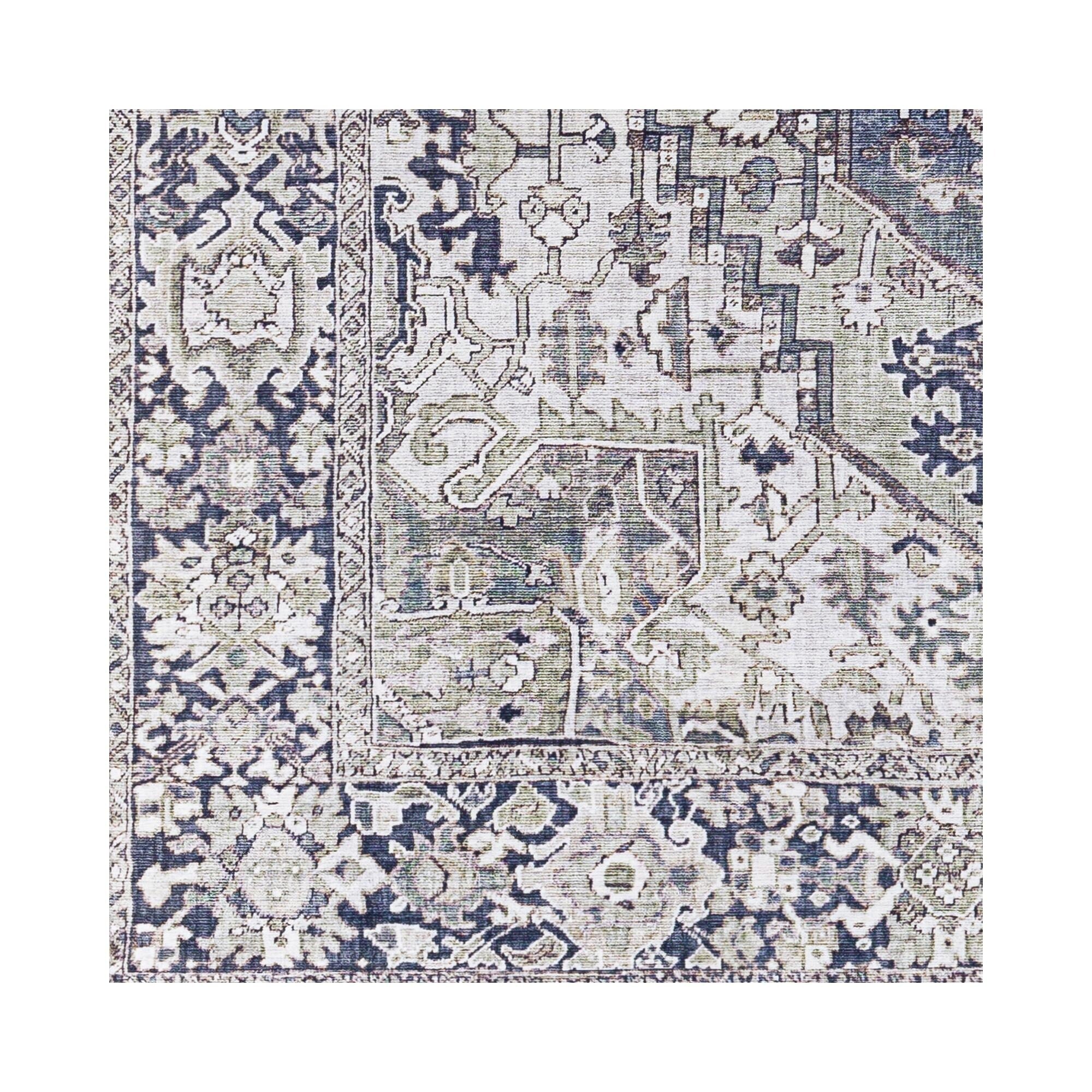 Livabliss Iris Updated Traditional Medallion Area Rug