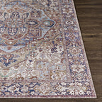 Livabliss Iris Updated Traditional Medallion Area Rug