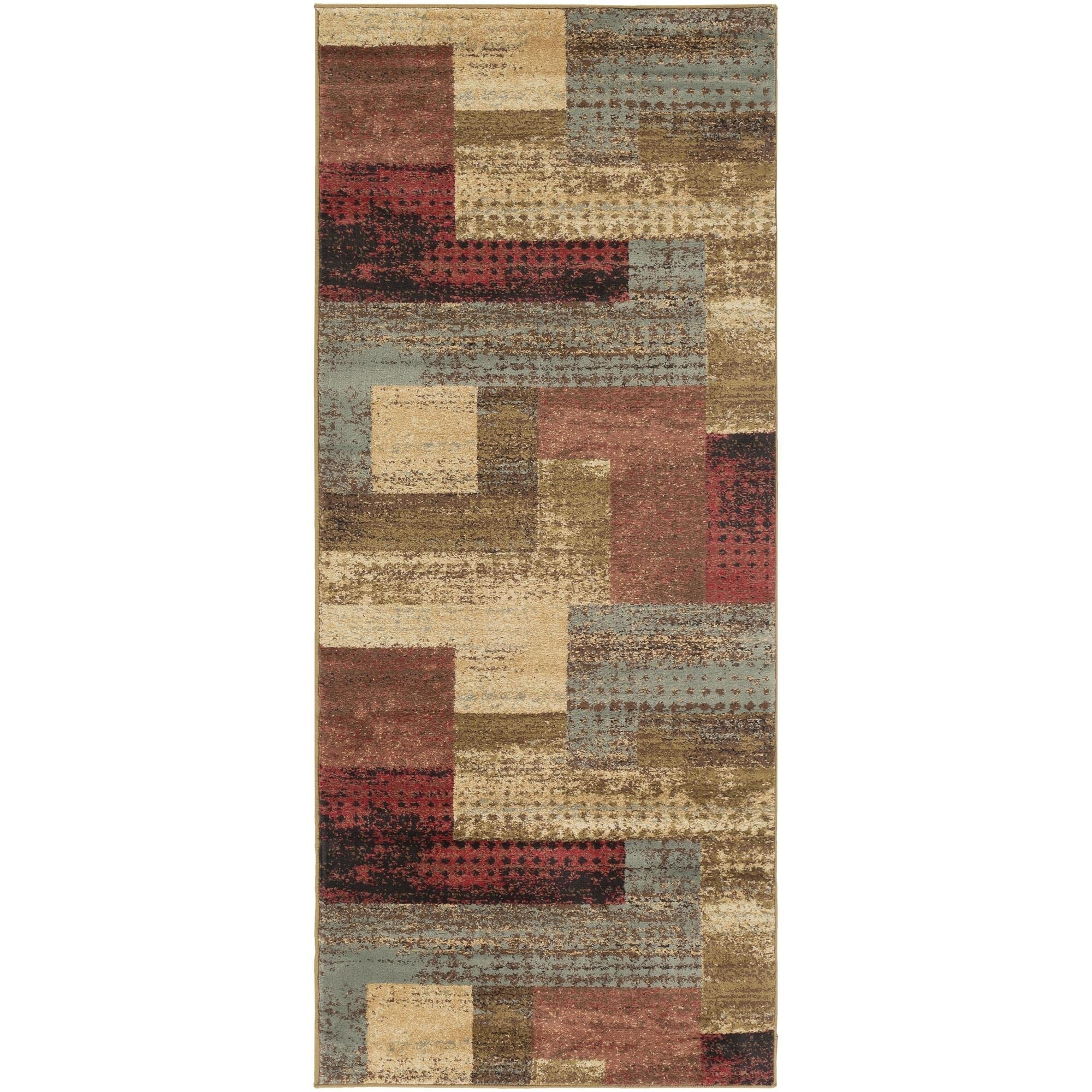 Livabliss Riley Mid-Century Geometric Area Rug