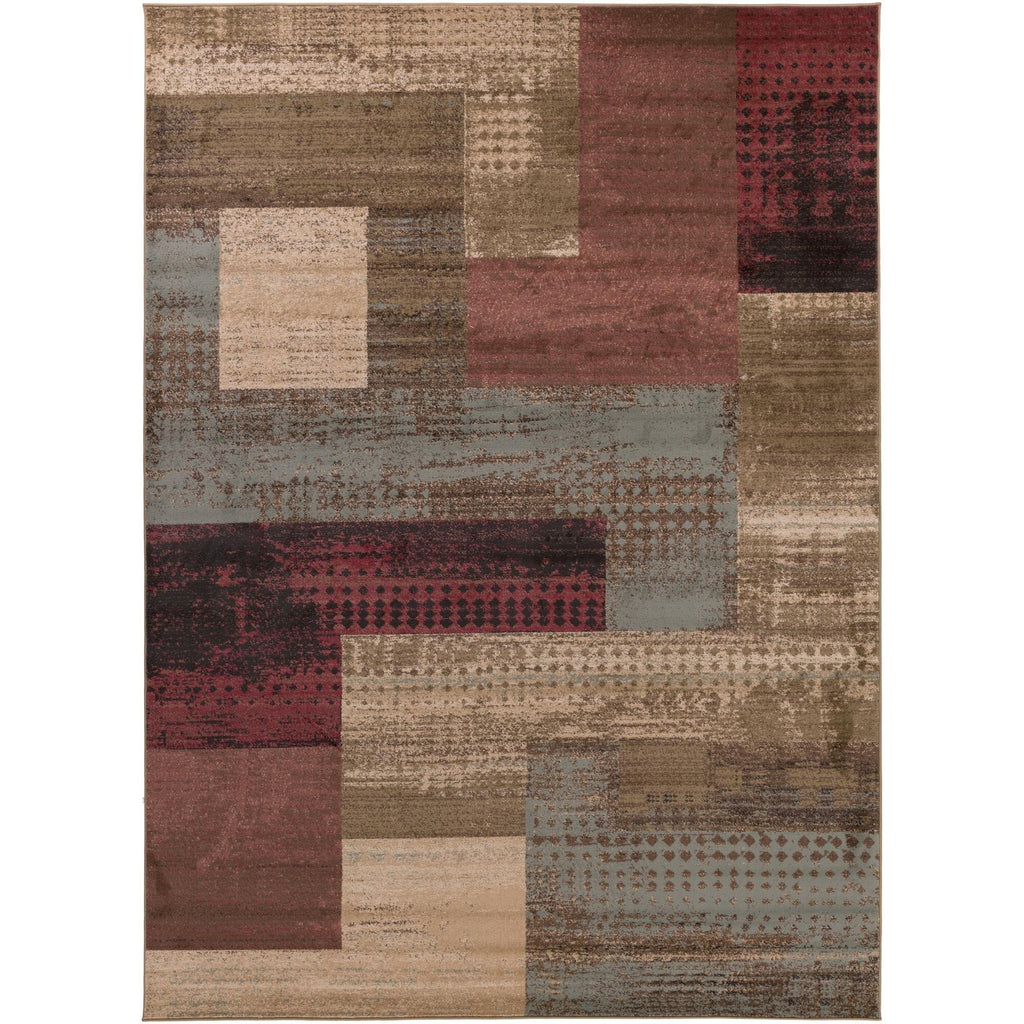 Livabliss Riley Mid-Century Geometric Area Rug