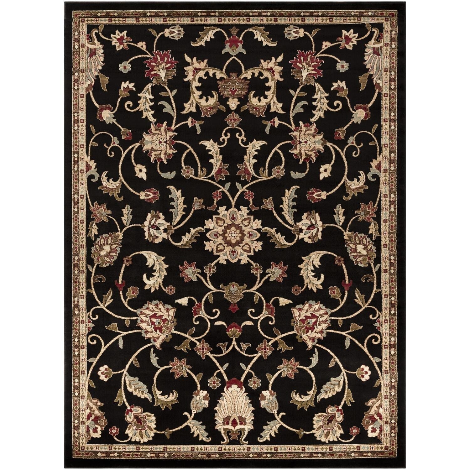 Livabliss Riley Updated Traditional Oriental Area Rug