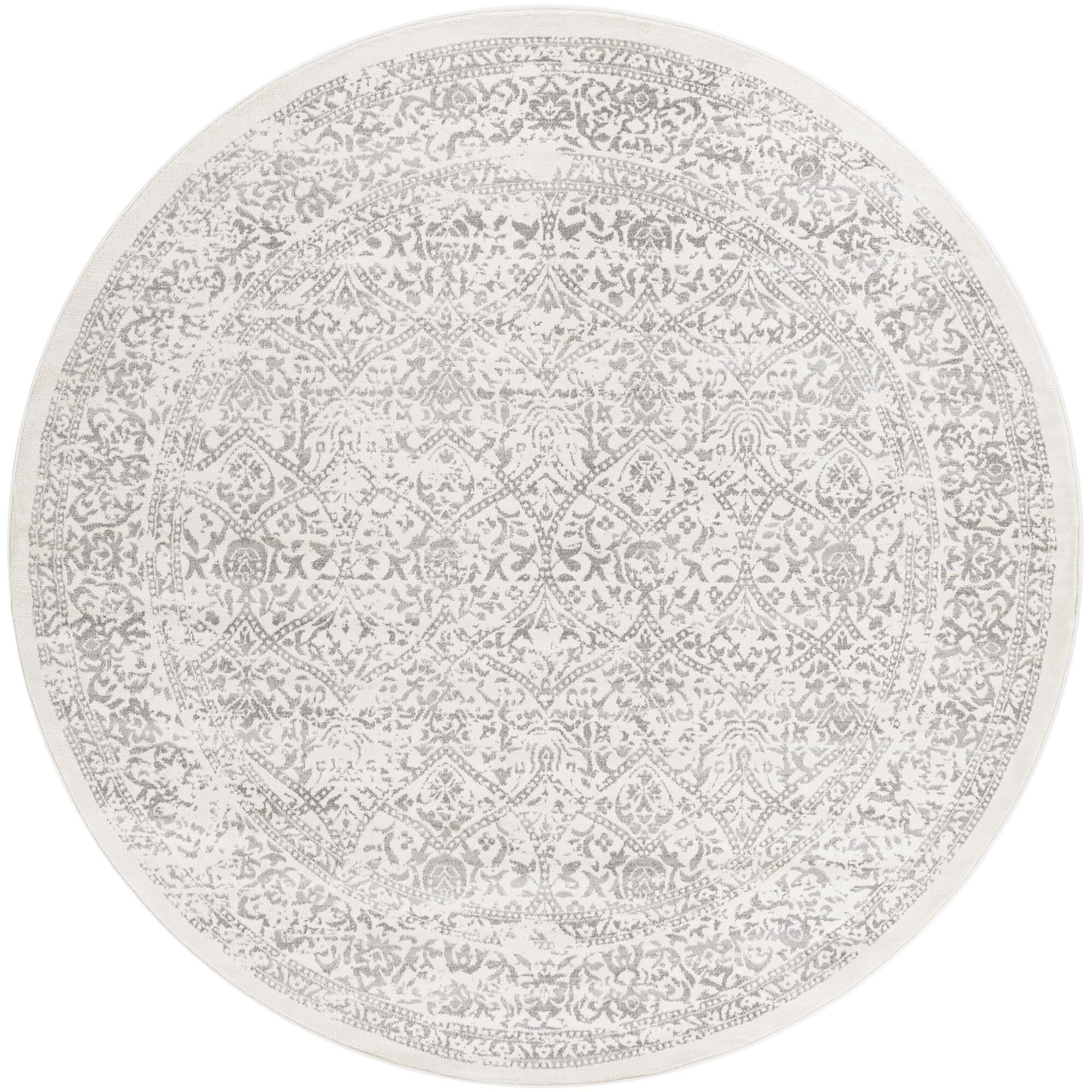 Livabliss Roma Distressed Medallion Area Rug
