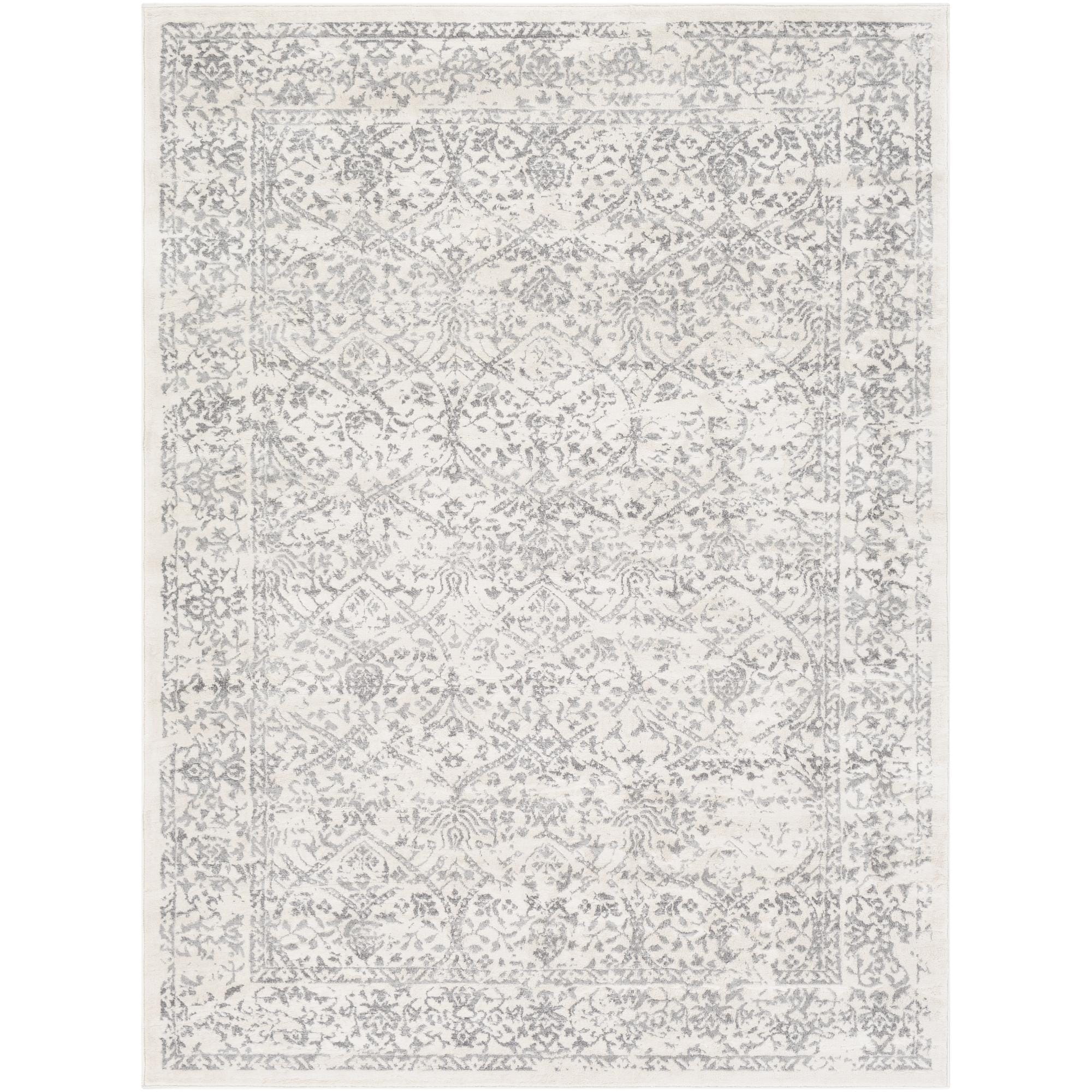 Livabliss Roma Distressed Medallion Area Rug
