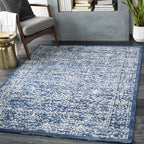 Livabliss Roma Distressed Medallion Area Rug