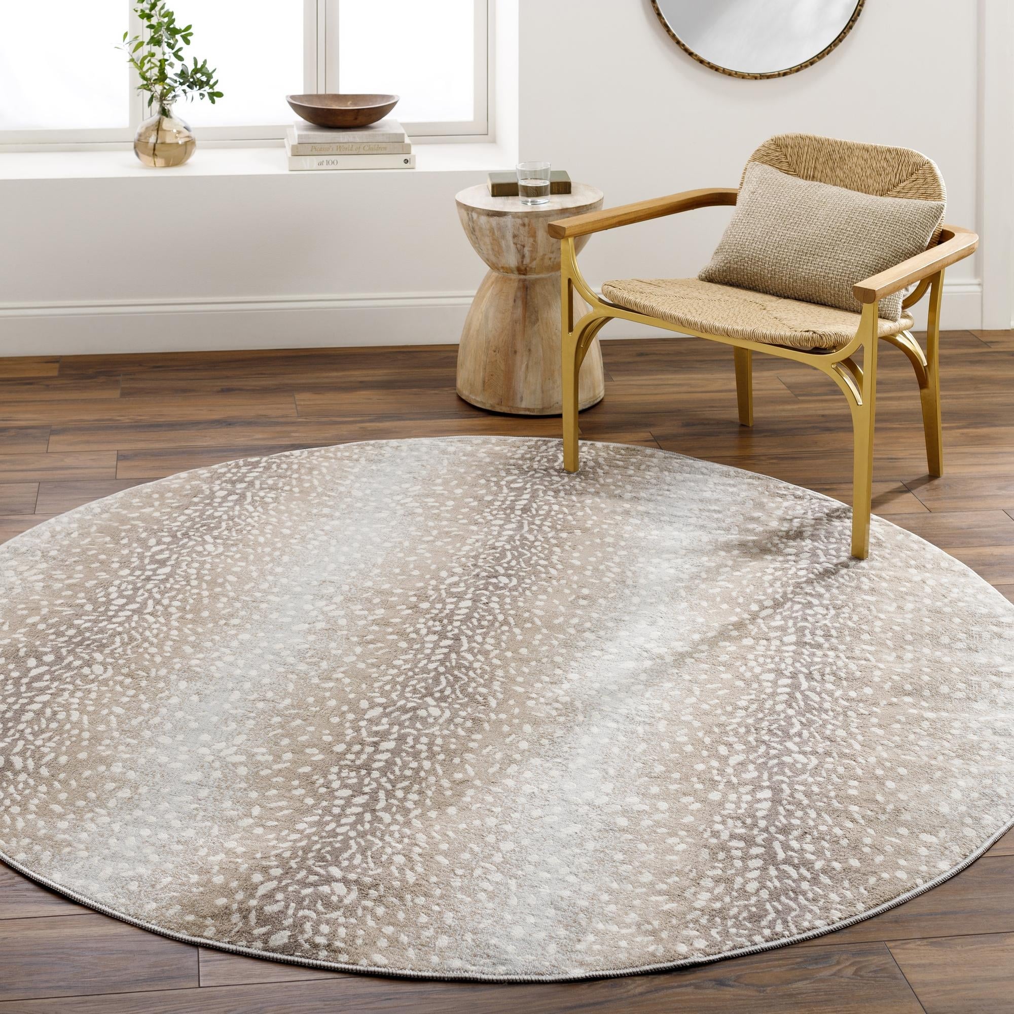 Livabliss Roma Minimalist Animal Area Rug