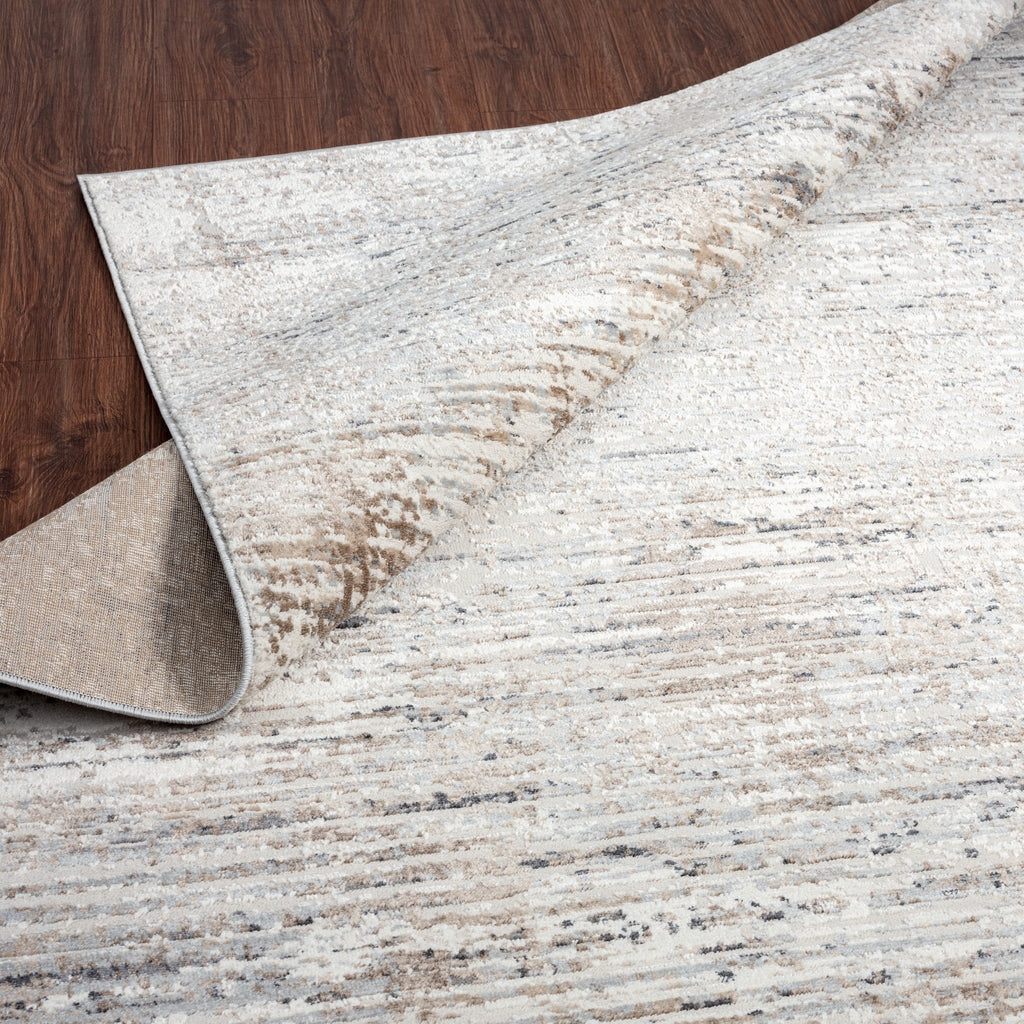 Lumina High-Low Pile Modern and Contemporary Abstract Strie Area Rug