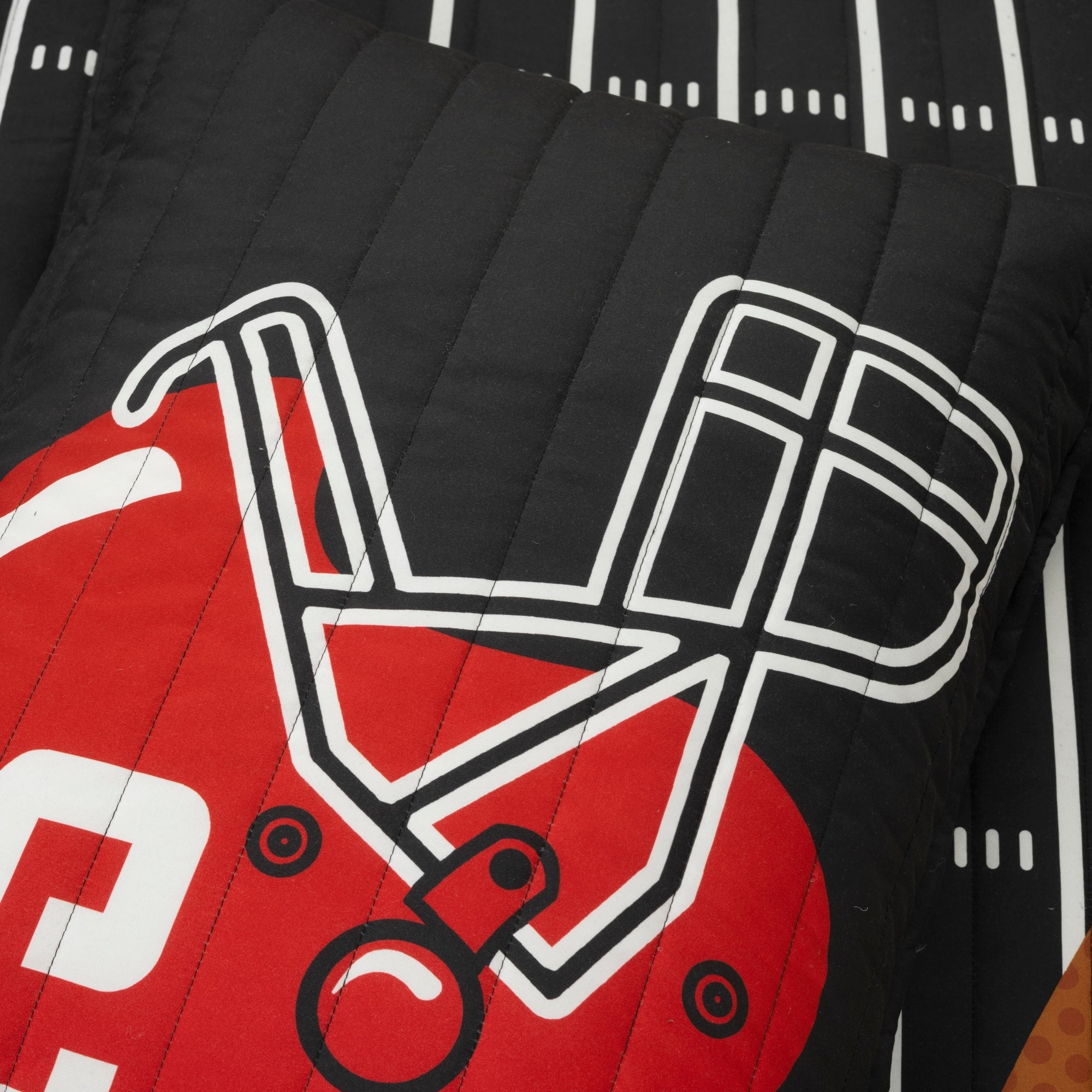Lush Decor American Football Reversible Oversized Kids Quilt
