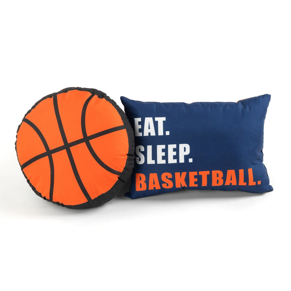 Lush Decor Basketball Game Quilt Set