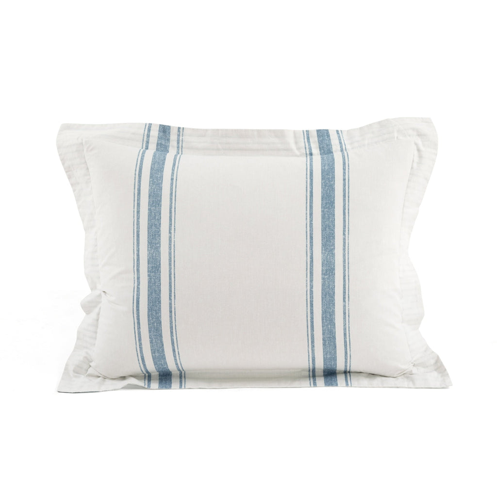 Lush Decor Farmhouse Stripe 3 Piece Duvet Cover Set