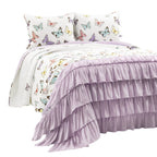 Lush Decor Flutter Butterfly 3-piece Quilt Set