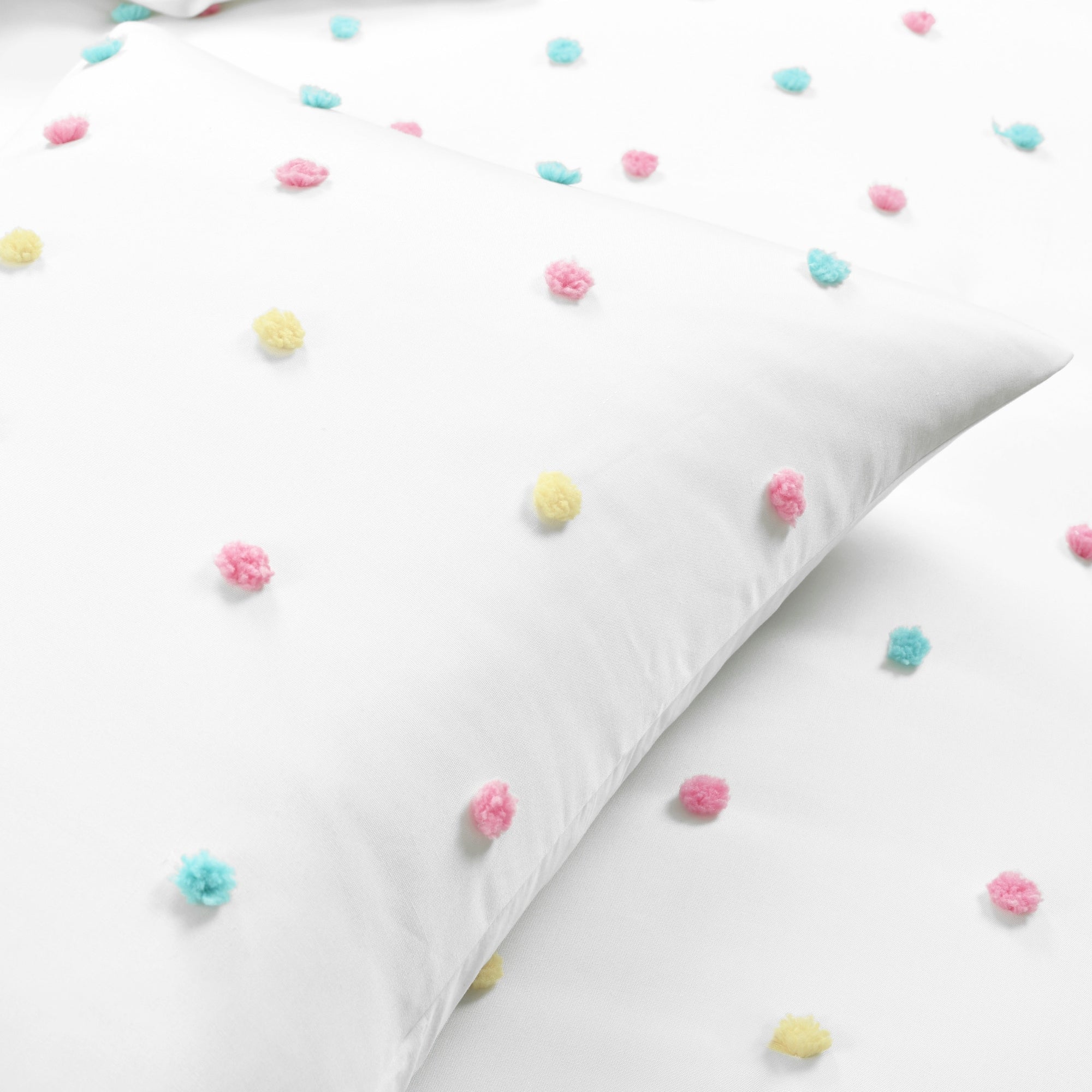 Lush Decor Rainbow Tufted Dot Comforter Set