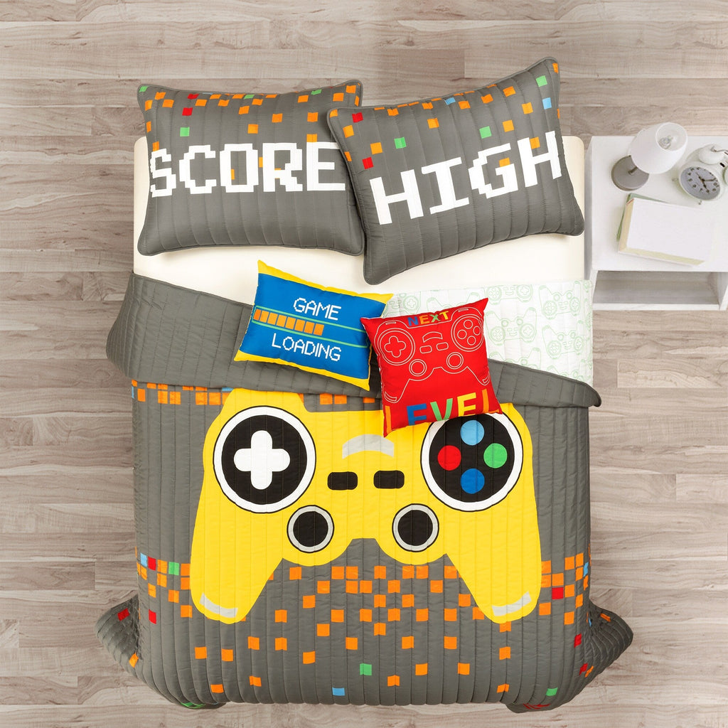 Lush Decor Video Games Kids 5-piece Quilt Set