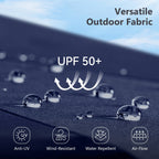 MAISON ARTS 12 FT Automatic Hydraulic Cantilever Umbrella Aluminum Pole 360 Degree Rotation