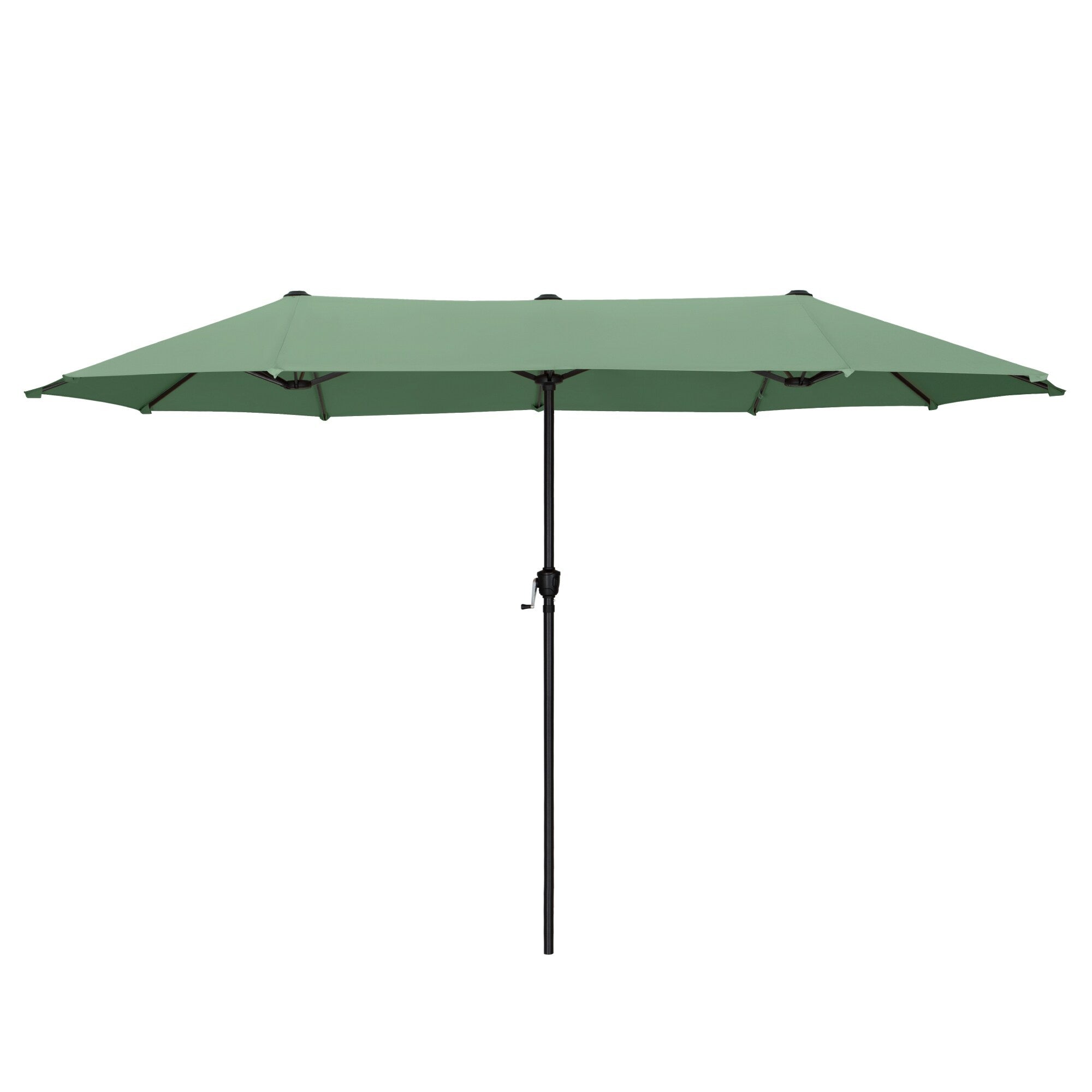 MAISON ARTS 13ft Double -Sided Patio Umbrella Extra Large with Crank