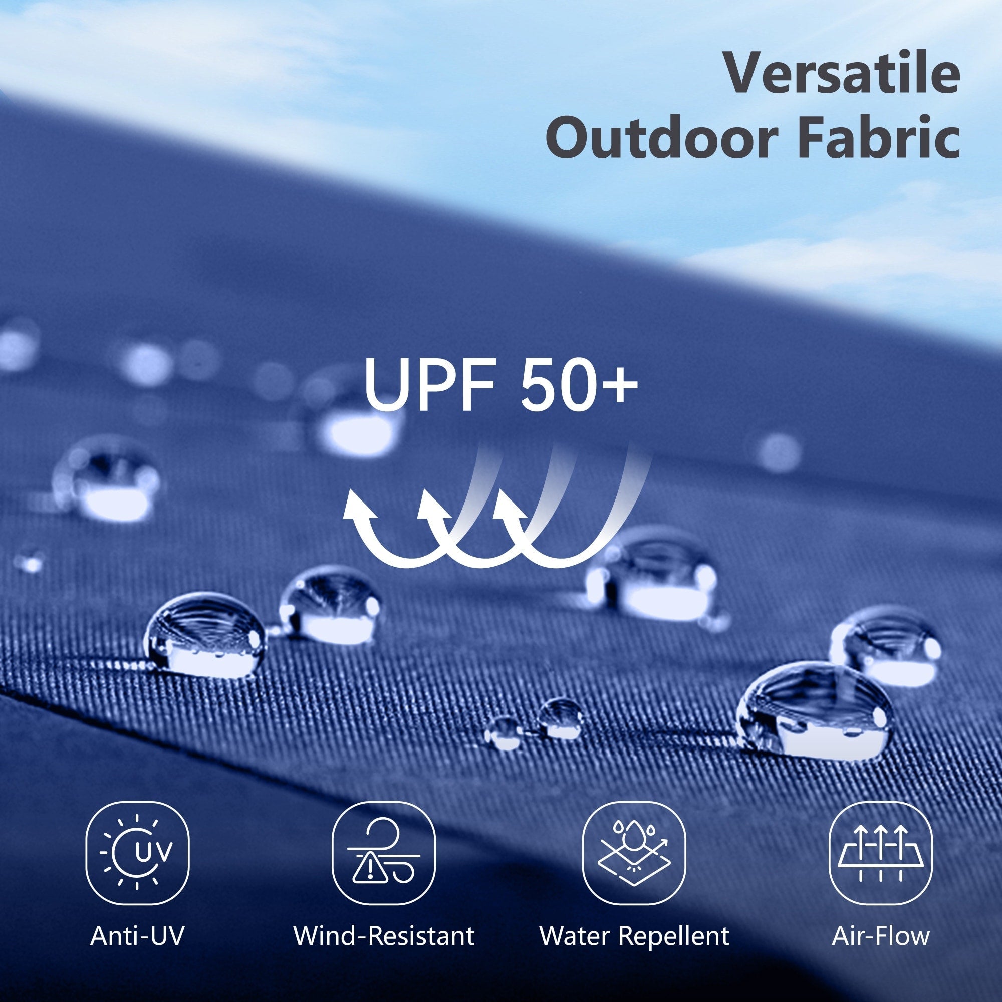 MAISON ARTS 13ft Double -Sided Patio Umbrella Extra Large with Crank