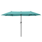 MAISON ARTS 13ft Double -Sided Patio Umbrella Extra Large with Crank