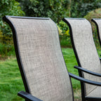 MAISON ARTS 8 PCS Patio Dining Set with 13ft Patio Umbrella