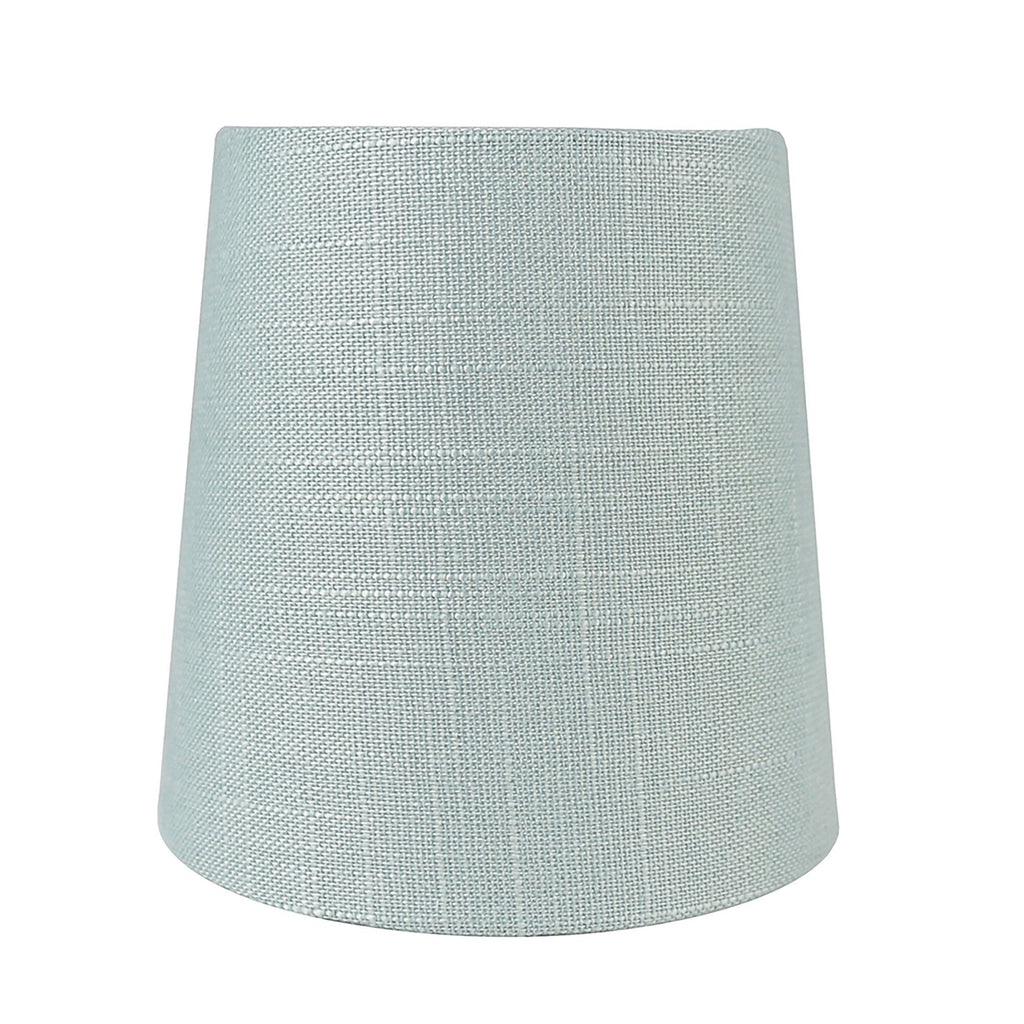 MERIVILLE Linen Clip On Chandelier Lamp Shades, 4-inch by 5-inch by 5-inch