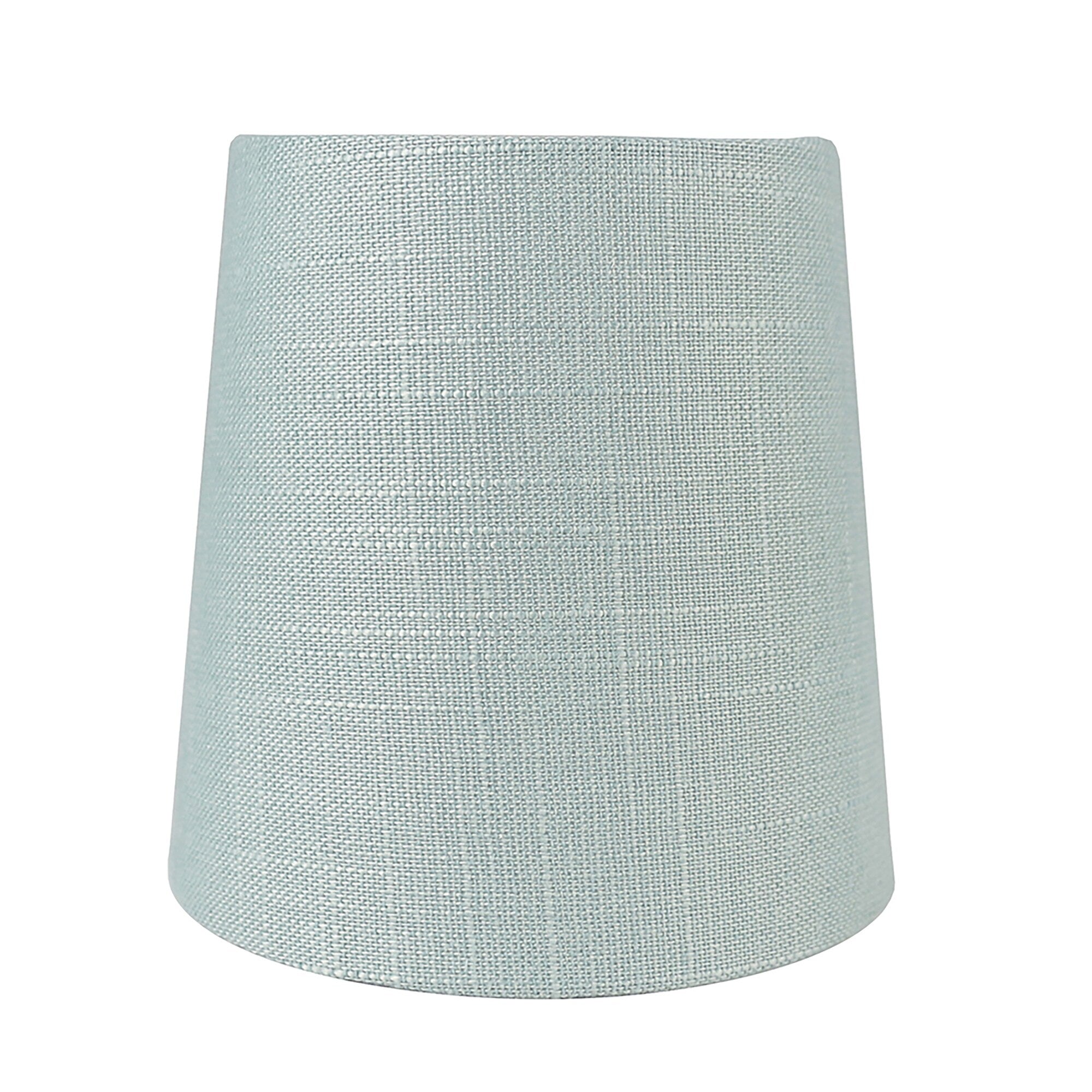 MERIVILLE Linen Clip On Chandelier Lamp Shades, 4-inch by 5-inch by 5-inch