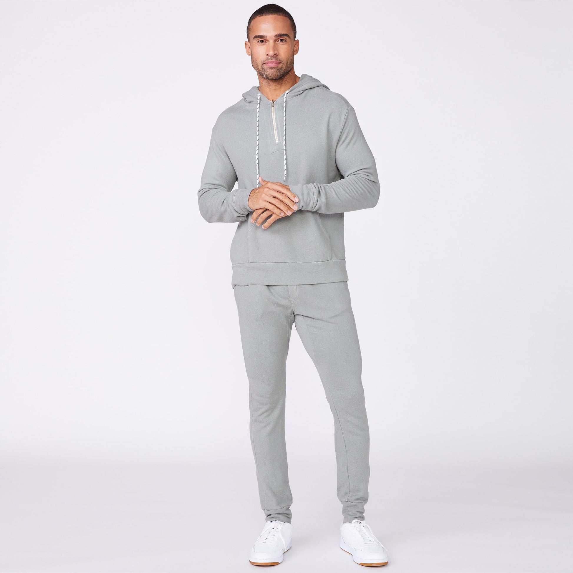 Bungee Cord Quarter Zip Hoody