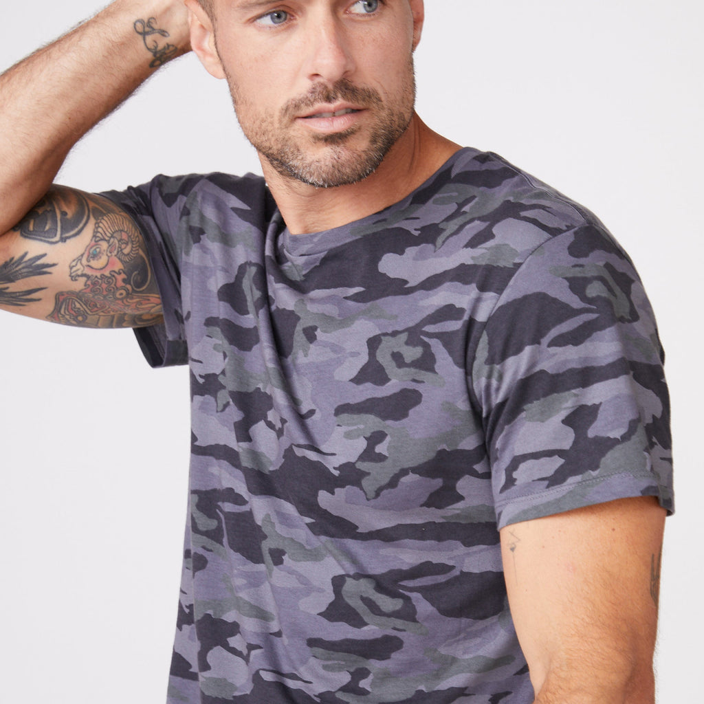 Camo Relaxed Crew