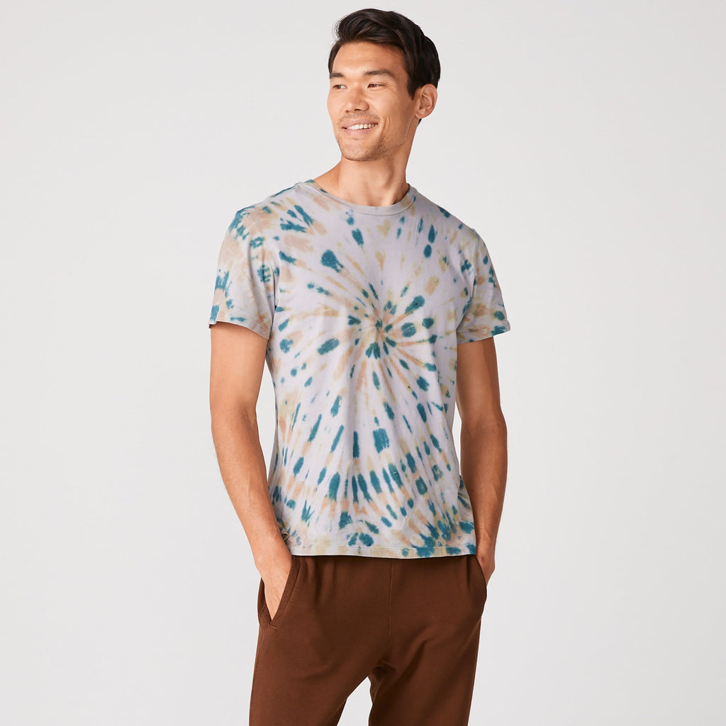 Kaleidoscope Tie Dye Relaxed Crew