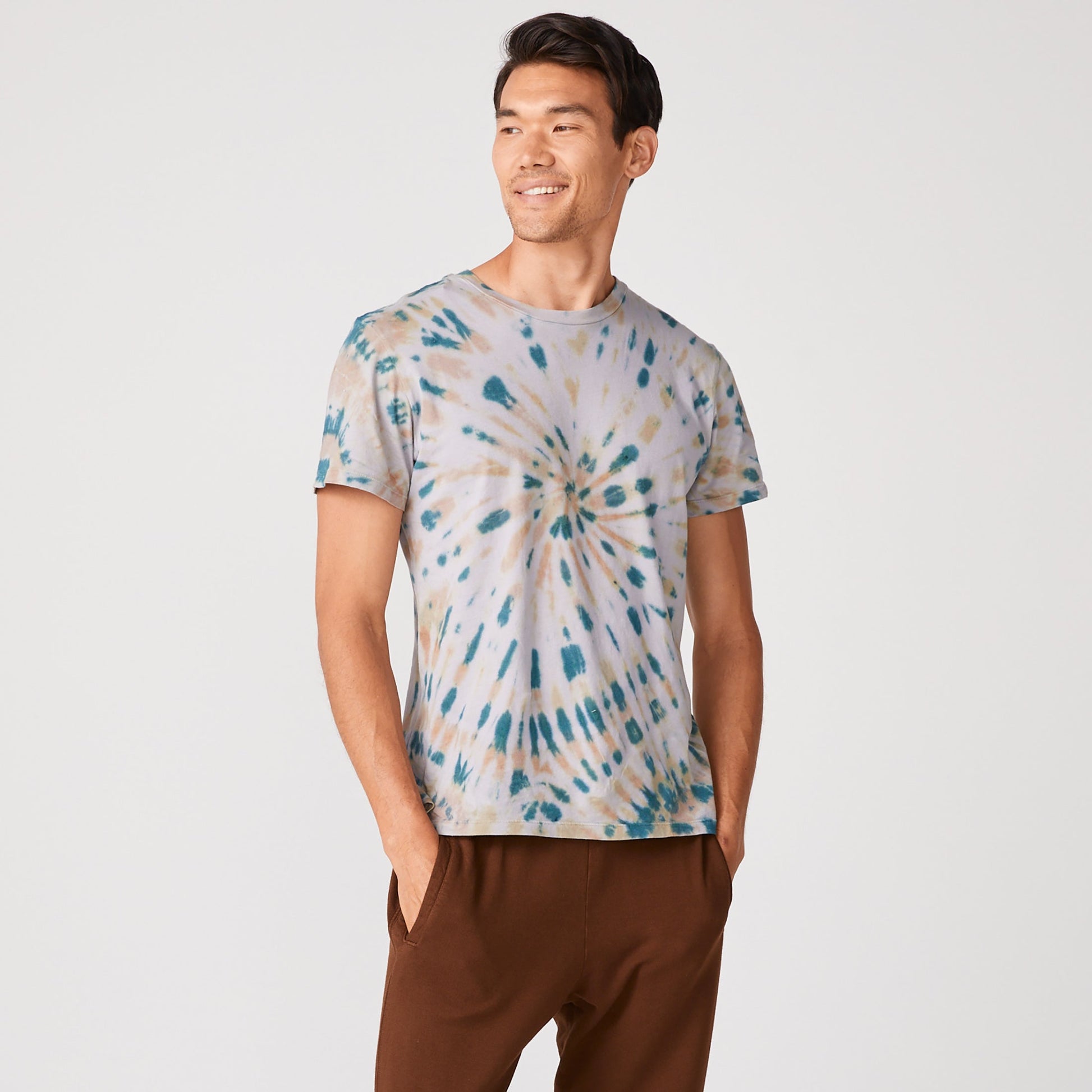 Kaleidoscope Tie Dye Relaxed Crew