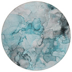 Machine Washable Indoor/ Outdoor Abstract Chantille Rug