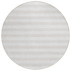 Machine Washable Indoor/ Outdoor Cabana Stripe Chantille Rug