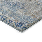 Machine Washable Indoor/ Outdoor Chantille Abstract Modern Rug