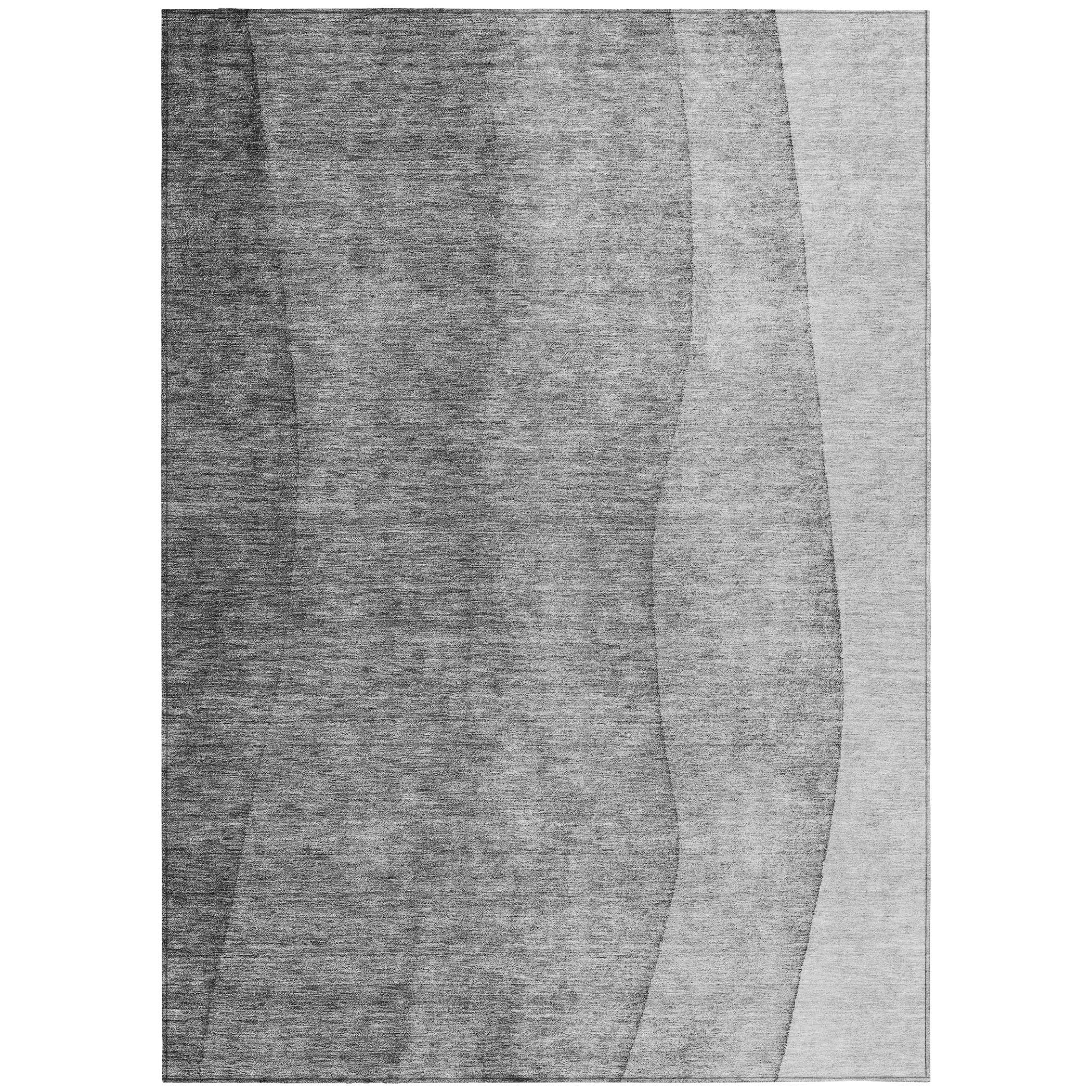 Machine Washable Indoor/ Outdoor Chantille Contemporary Ombre Rug