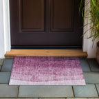 Machine Washable Indoor/ Outdoor Chantille Contemporary Ombre Rug