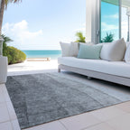 Machine Washable Indoor/ Outdoor Chantille Contemporary Ombre Rug