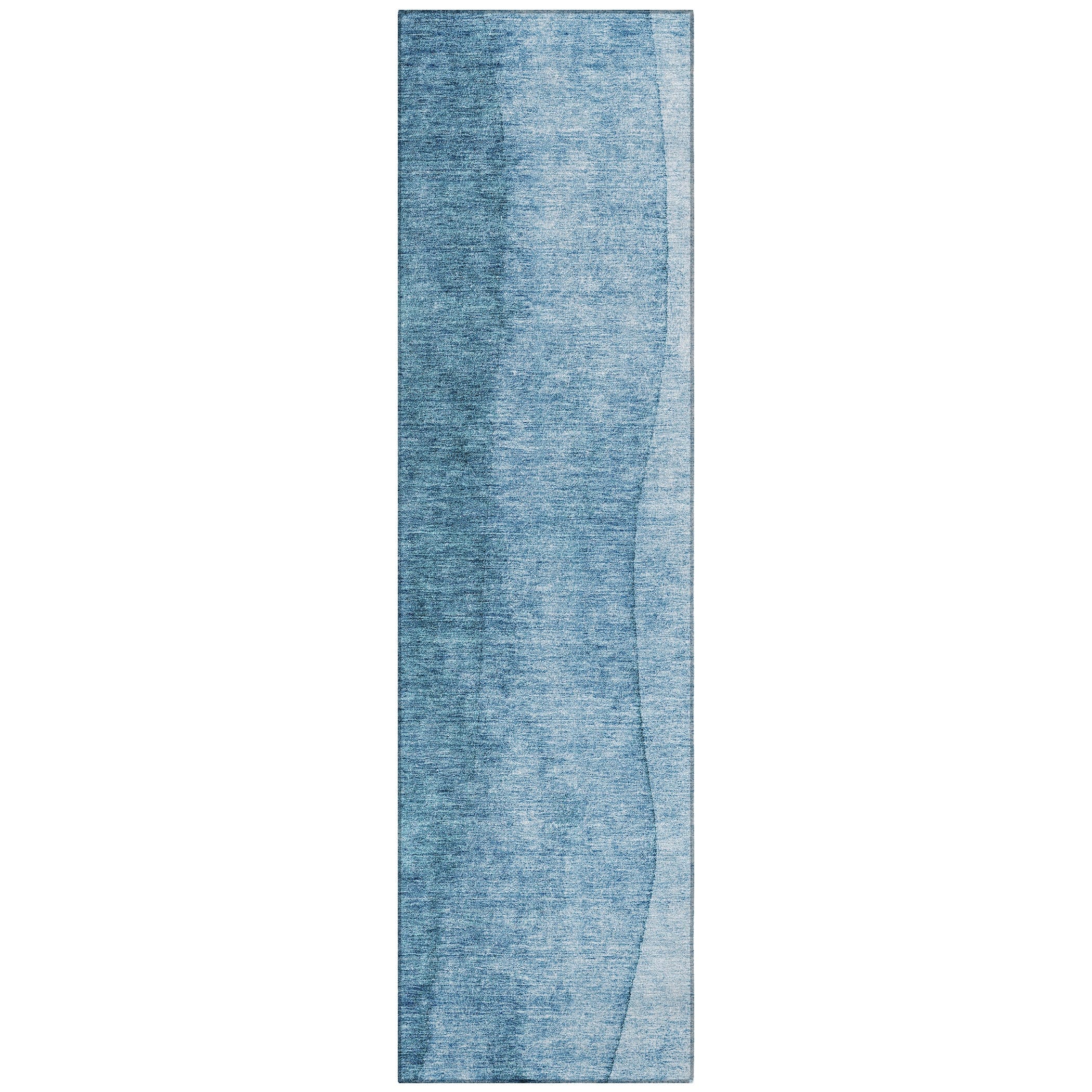 Machine Washable Indoor/ Outdoor Chantille Contemporary Ombre Rug