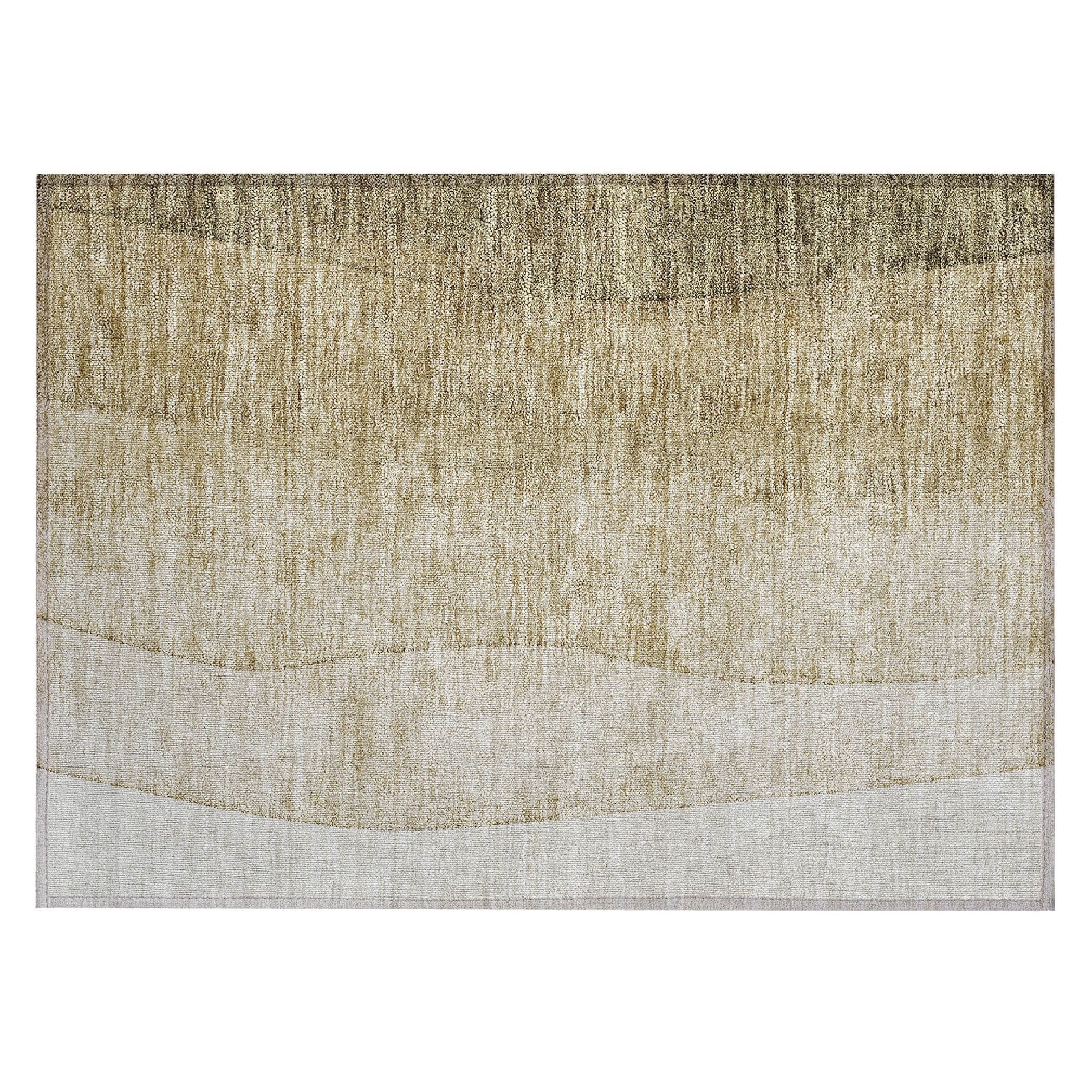 Machine Washable Indoor/ Outdoor Chantille Contemporary Ombre Rug