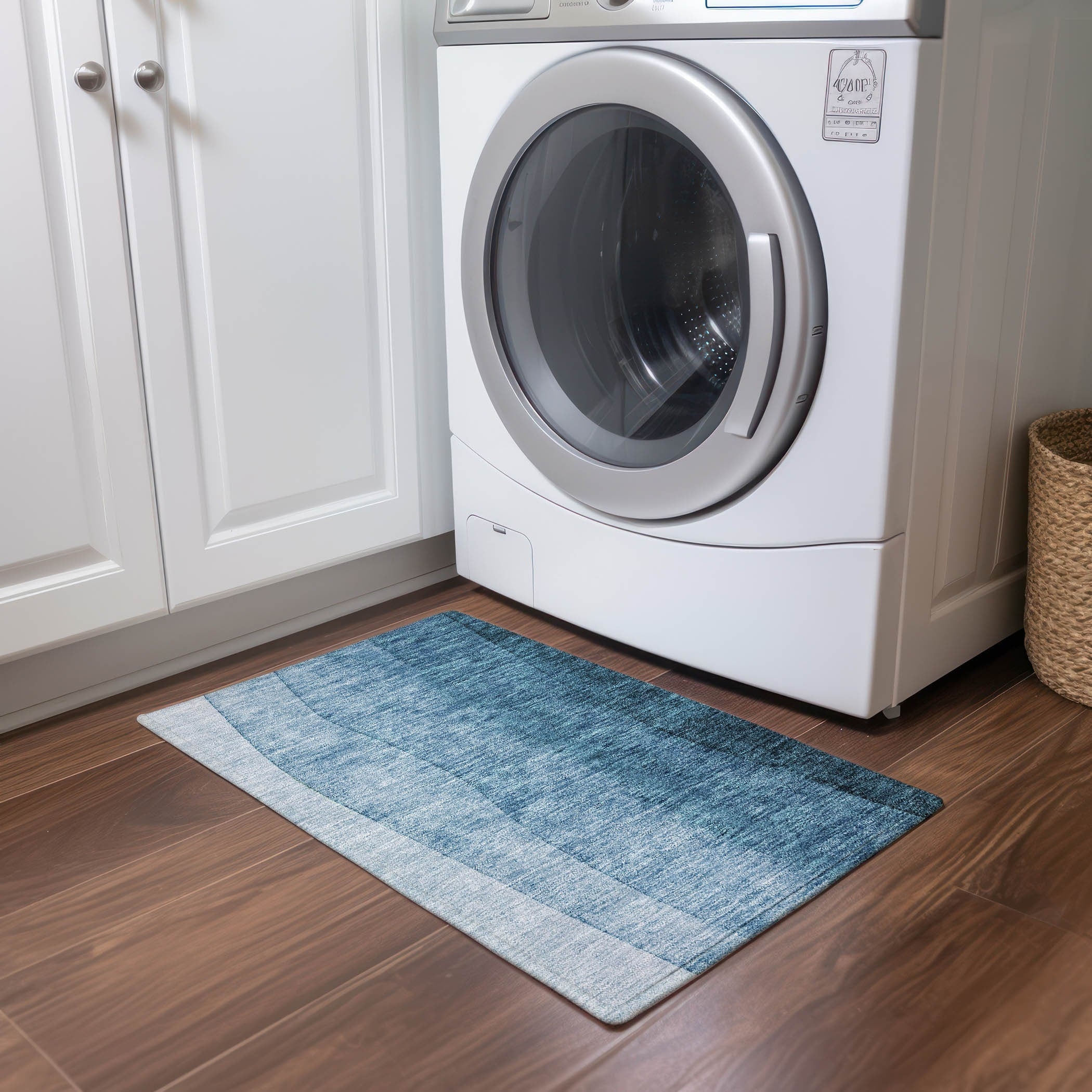 Machine Washable Indoor/ Outdoor Chantille Contemporary Ombre Rug