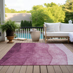 Machine Washable Indoor/ Outdoor Chantille Contemporary Ombre Rug
