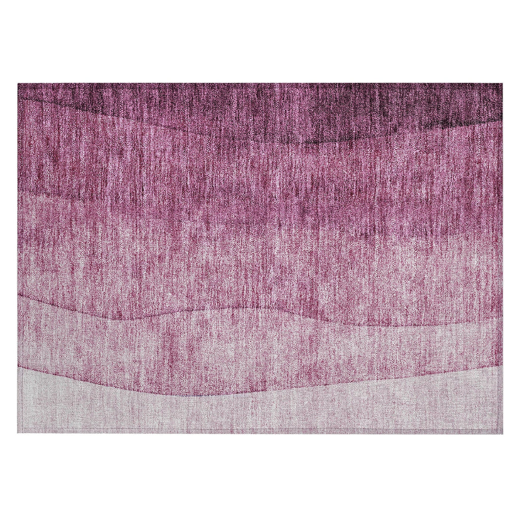 Machine Washable Indoor/ Outdoor Chantille Contemporary Ombre Rug